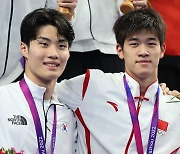 중국 수영 판잔러, 파리올림픽 대표 선발전 자유형 400ｍ 1위