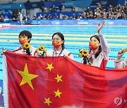 미국 수영전문매체 "중국, 도쿄올림픽 여자 계영 800ｍ 金 박탈"