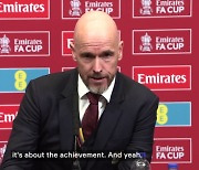 [VIDEO] Erik ten Hag can't see an embarrassment at the way United reached the FA Cup final