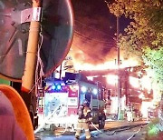 경기도 김포시 창고에서 불…인명 피해 없어