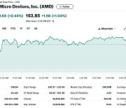 엔비디아 3.65% 급등하자 AMD도 2.44% 상승