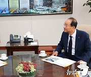 이응우 계룡시장, 국가철도공단 방문··· 현안사업 협조 요청