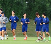 8강전 앞둔 U-23 한국 대표팀