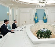 카자흐스탄 대통령, 송호성 기아 사장과 자동차 산업 프로젝트 논의