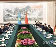 CHINA-BEIJING-HAN ZHENG-KAZAKHSTAN-MAZHILIS-SPEAKER-MEETING (CN)