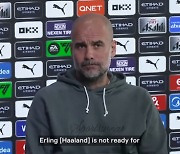 [VIDEO] Pep Guardiola confirms Erling Haaland's absence against Brighton