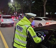 경기북부경찰청, 평일 저녁 음주운전 단속‥2시간 만에 13명 적발