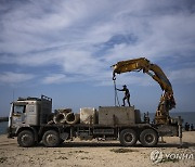 이스라엘군 "가자 테러범, 美 주도 부두 건설 현장에 박격포"