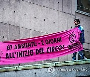 ITALY EXTINCTION REBELLION PROTEST