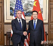 CHINA-BEIJING-WANG XIAOHONG-U.S.-BLINKEN-MEETING (CN)