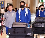 '파리행 실패' 한국 U-23 축구대표팀 귀국