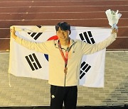 '리틀 우상혁' 최진우, 亞U20육상선수권 높이뛰기 동메달 획득