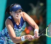 女 테니스 장수정, 日 대회에서 10개월 만에 복식 정상