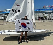 한국 요트 '전설' 하지민, 파리 간다…5회 연속 올림픽 출전