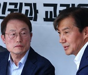 조국 “한동훈 체급에 관심 없다…특검 법안 준비 다 돼 있어”