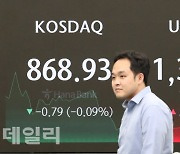 [포토]상승 마감한 코스피, 하락한 코스닥