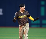 '무안타·1볼넷' 김하성, 선구안은 빛났다 '19볼넷→MLB 11위'