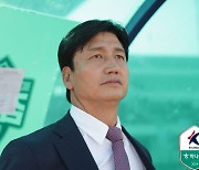 [K리그1 인터뷰] 'K리그1 선두' 김천 돌풍, 정정용 감독 "선수들 개인 능력 올라와 좋아"