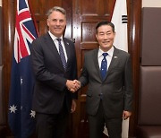 한·호주 국방장관 “양국 국방·방산 협력 한 단계 높은 단계로 발전”