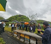 포항시의회 경제산업위, 봄철 양봉농가 꿀벌 집단 폐사 현장 방문