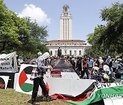 USA PRO PALESTINE PROTESTS ON COLLEGE CAMPUSES