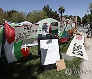 USA PRO-PALESTINIAN PROTEST AT STANFORD UNIVERSITY