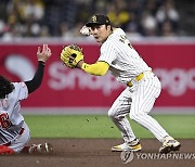 MLB 샌디에이고 김하성, 4경기 연속 무안타…볼넷은 1개 얻어