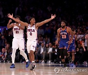 NBA 필라델피아, 28초에 6점 따라잡고 PO 5차전 뉴욕에 역전승