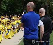 아름다운 한국의 문화를 알리는 꼬마 취타대