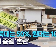 "전북대는 50%, 원대는 100%".. 의대 증원 '혼란'