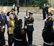 [포토]폰 라이엔 EU 집행위원장 베이루트 방문