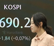 코스피, 소폭 하락하며 2680선 횡보…코스닥도 0.1%↓