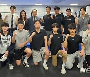 용인시복싱선수단, 경기도체육대회 출전 결단식
