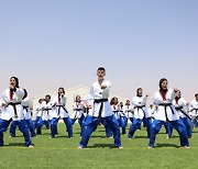 난민 스포츠 대축제 ‘호프앤드림즈 페스티벌’, 요르단 내 시리아 난민캠프에서 개막