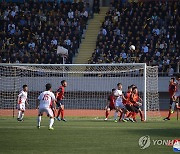 북한, '노동자체육경기대회-2024' 결승경기 진행