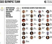 IOC 파리올림픽 난민팀 발표…12개 종목에 36명 출전