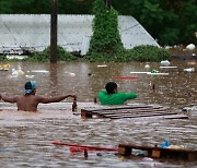 브라질 폭우에 90여명 사망·실종···“전시 상황 같아”