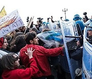 ITALY PROTEST EUROPEAN PARLIAMENT CANDIDATE