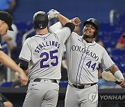 Rockies Marlins Baseball