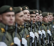 RUSSIA VICTORY DAY PARADE REHEARSAL