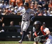 Yankees Orioles Baseball