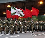 RUSSIA VICTORY DAY PARADE REHEARSAL