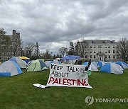 Israel Palestinians Campus Protests