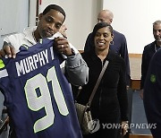 Seahawks Murphy Football