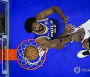 APTOPIX Knicks 76ers Basketball