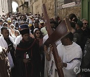 Israel Palestinians Orthodox Holy Week