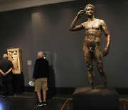 美에 있는 이탈리아 고대 청동상…"반환돼야"