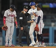 Braves Dodgers Baseball