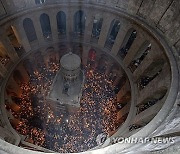 APTOPIX Israel Palestinians Orthodox Easter