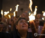 Israel Palestinians Orthodox Easter